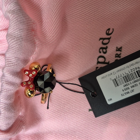 Disney X Kate Spade ♠️ Minnie Mouse Ring Size 6! NWT! - Picture 5 of 10